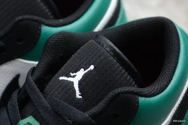 Rep TBkick White Jordan Green 553558-113 Air 1 Mystic Low Black 0620